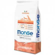 Monge Dog Speciality Adult Salmon сухой корм для взрослых собак всех пород с лососем и рисом 12 кг