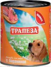 Трапеза (Консервы для собак с бараниной), 750г х 9шт