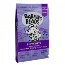 Barking Heads Puppy Days сухой беззерновой корм для щенков с курицей и лососем - 2 кг