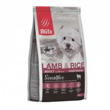 Blitz Adult Small Breeds Lamb&Rice (Сухой корм для собак мелких пород ягненок с рисом), 2 кг