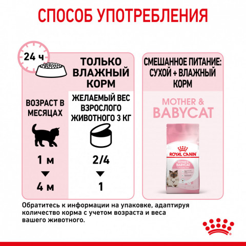 Royal Canin Babycat Instinctive влажный корм в консервах для котят с рождения до 4 месяцев - 195 г*12шт