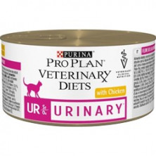 Pro Plan Veterinary Diets влажный корм для взрослых кошек при МКБ, мусс с индейкой, в консервах - 195 г х 24 шт