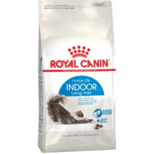 Royal Canin Indoor Long Hair сухой корм для домашних длинношерстных кошек - 400 г