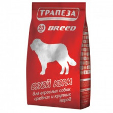 Трапеза Breed (Сухой корм для собак средних и крупных пород), 20 кг