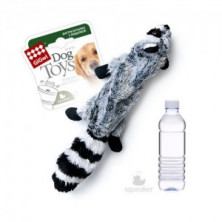 Gigwi Dog Toys (Игрушка для собак Шкурка енота с бутылкой и пищалкой), 52 см