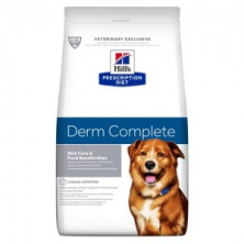Hill's Prescription Diet Derm Complete (Сухой  диетический корм для взрослых собак с пищевой аллергией), 2 кг