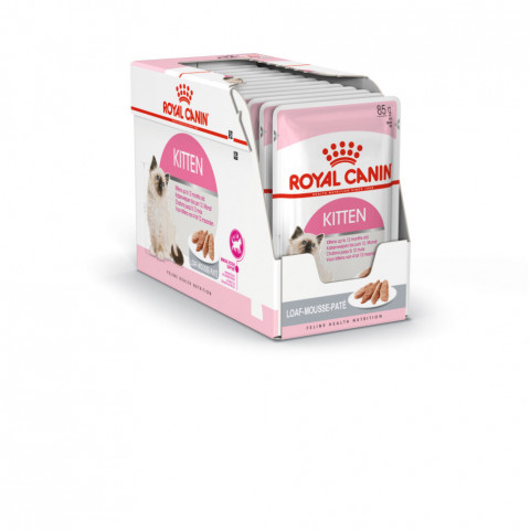 Royal Canin Kitten паучи для котят до 12 месяцев паштет - 85 г*12 шт